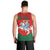 Lithuania Emblem Men Tank Top National Symbol with Traditional Patterns