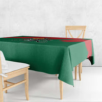 Lithuania Emblem Tablecloth National Symbol with Traditional Patterns