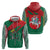 Lithuania Emblem Zip Hoodie National Symbol with Traditional Patterns