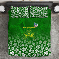 Ancient Order Of Hibernians Bedding Set Irish Celtic Knotwork - Shamrock Harp