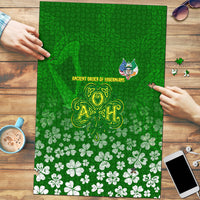 Ancient Order Of Hibernians Puzzle Irish Celtic Knotwork - Shamrock Harp