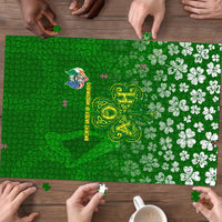 Ancient Order Of Hibernians Puzzle Irish Celtic Knotwork - Shamrock Harp