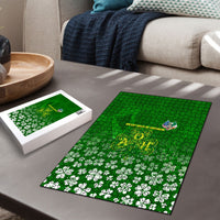 Ancient Order Of Hibernians Puzzle Irish Celtic Knotwork - Shamrock Harp
