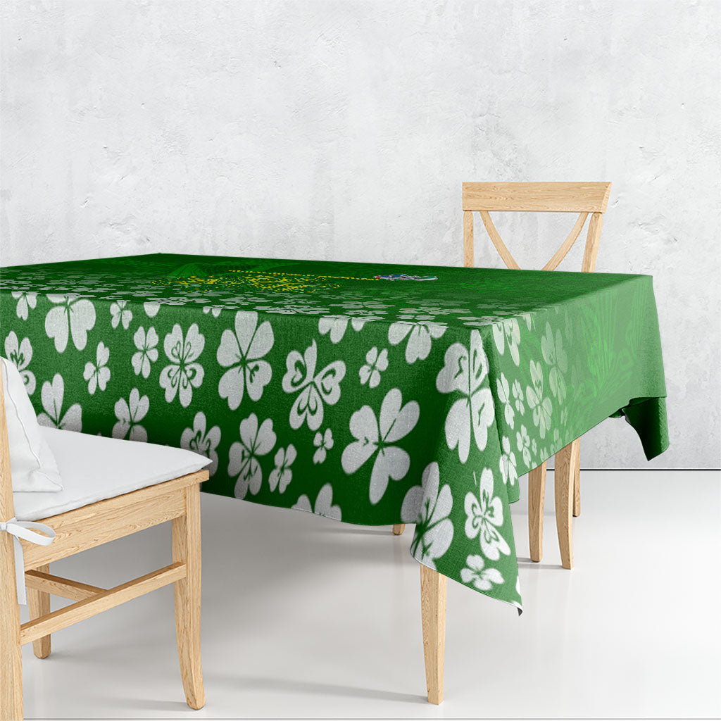 Ancient Order Of Hibernians Tablecloth Irish Celtic Knotwork - Shamrock Harp