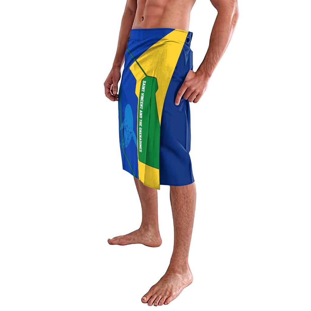 Saint Vincent and the Grenadines Flag Wave Map Lavalava Caribbean Island Pride Pullover - Wonder Print Shop