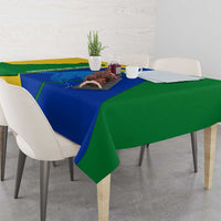 Saint Vincent and the Grenadines Flag Wave Map Tablecloth Caribbean Island Pride Pullover - Wonder Print Shop