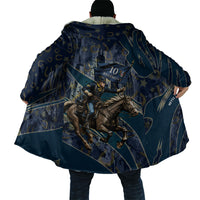 Buffalo Soldiers 10th Cavalry Regiment Ride Or Die Cloak Patriotic Military Heritage Distressed City Skyline Graphic Art