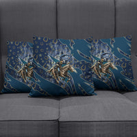 Buffalo Soldiers 10th Cavalry Regiment Ride Or Die Pillow Cover Patriotic Military Heritage Distressed City Skyline Graphic Art