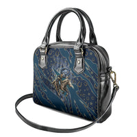 Buffalo Soldiers 10th Cavalry Regiment Ride Or Die Shoulder Handbag Patriotic Military Heritage Distressed City Skyline Graphic Art