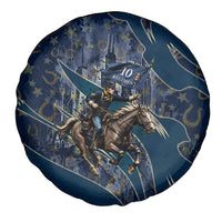 Buffalo Soldiers 10th Cavalry Regiment Ride Or Die Spare Tire Cover Patriotic Military Heritage Distressed City Skyline Graphic Art