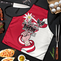 Austria National Day Flag Apron Austrian Heritage Eagle Edelweiss Patriotic Landmarks