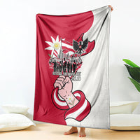 Austria National Day Flag Blanket Austrian Heritage Eagle Edelweiss Patriotic Landmarks