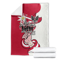 Austria National Day Flag Blanket Austrian Heritage Eagle Edelweiss Patriotic Landmarks