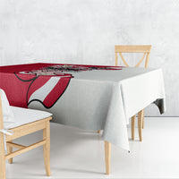 Austria National Day Flag Tablecloth Austrian Heritage Eagle Edelweiss Patriotic Landmarks