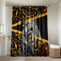Hephaestus Greek God Bathroom Set Ancient Greek Mythology Forge Fire Classical Sculpture Art