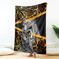 Hephaestus Greek God Blanket Ancient Greek Mythology Forge Fire Classical Sculpture Art