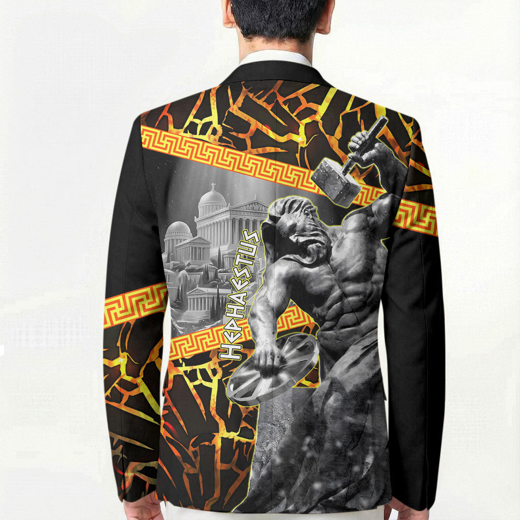 Hephaestus Greek God Blazer Ancient Greek Mythology Forge Fire Classical Sculpture Art