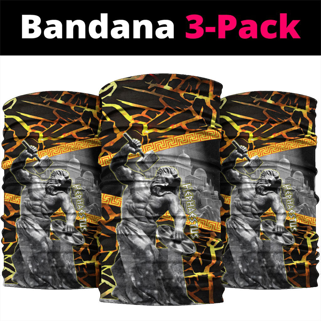 Hephaestus Greek God Neck Gaiter Ancient Greek Mythology Forge Fire Classical Sculpture Art