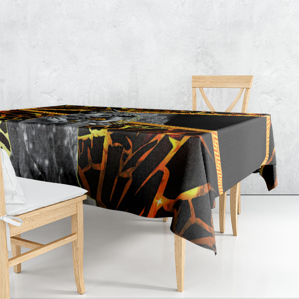 Hephaestus Greek God Tablecloth Ancient Greek Mythology Forge Fire Classical Sculpture Art