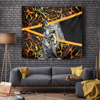 Hephaestus Greek God Tapestry Ancient Greek Mythology Forge Fire Classical Sculpture Art