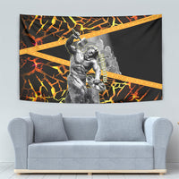 Hephaestus Greek God Tapestry Ancient Greek Mythology Forge Fire Classical Sculpture Art