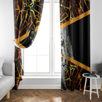 Hephaestus Greek God Window Curtain Ancient Greek Mythology Forge Fire Classical Sculpture Art