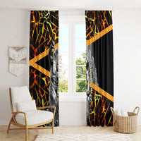Hephaestus Greek God Window Curtain Ancient Greek Mythology Forge Fire Classical Sculpture Art