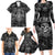 Cowboy Skull Family Matching Long Sleeve Bodycon Dress and Hawaiian Shirt Cowboy Take Me Away - Wonder Print Shop