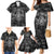 Cowboy Skull Family Matching Mermaid Dress and Hawaiian Shirt Cowboy Take Me Away - Wonder Print Shop