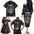 Cowboy Skull Family Matching Off Shoulder Long Sleeve Dress and Hawaiian Shirt Cowboy Take Me Away - Wonder Print Shop