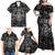 Cowboy Skull Family Matching Off Shoulder Maxi Dress and Hawaiian Shirt Cowboy Take Me Away - Wonder Print Shop