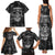 Cowboy Skull Family Matching Tank Maxi Dress and Hawaiian Shirt Cowboy Take Me Away - Wonder Print Shop