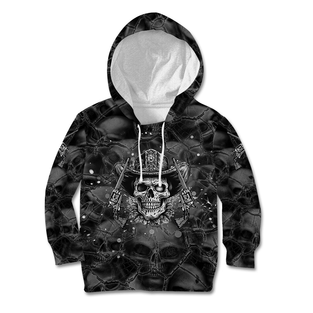 Cowboy Skull Kid Hoodie Cowboy Take Me Away - Wonder Print Shop