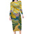 Vincent Van Gogh Skull Family Matching Long Sleeve Bodycon Dress and Hawaiian Shirt - Wonder Print Shop