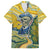 Vincent Van Gogh Skull Family Matching Off Shoulder Short Dress and Hawaiian Shirt - Wonder Print Shop