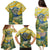 Vincent Van Gogh Skull Family Matching Puletasi Dress and Hawaiian Shirt - Wonder Print Shop