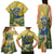 Vincent Van Gogh Skull Family Matching Tank Maxi Dress and Hawaiian Shirt - Wonder Print Shop