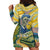 Vincent Van Gogh Skull Hoodie Dress - Wonder Print Shop