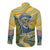 Vincent Van Gogh Skull Long Sleeve Button Shirt - Wonder Print Shop