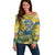 Vincent Van Gogh Skull Off Shoulder Sweater - Wonder Print Shop