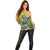 Vincent Van Gogh Skull Off Shoulder Sweater - Wonder Print Shop