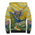 Vincent Van Gogh Skull Sherpa Hoodie - Wonder Print Shop