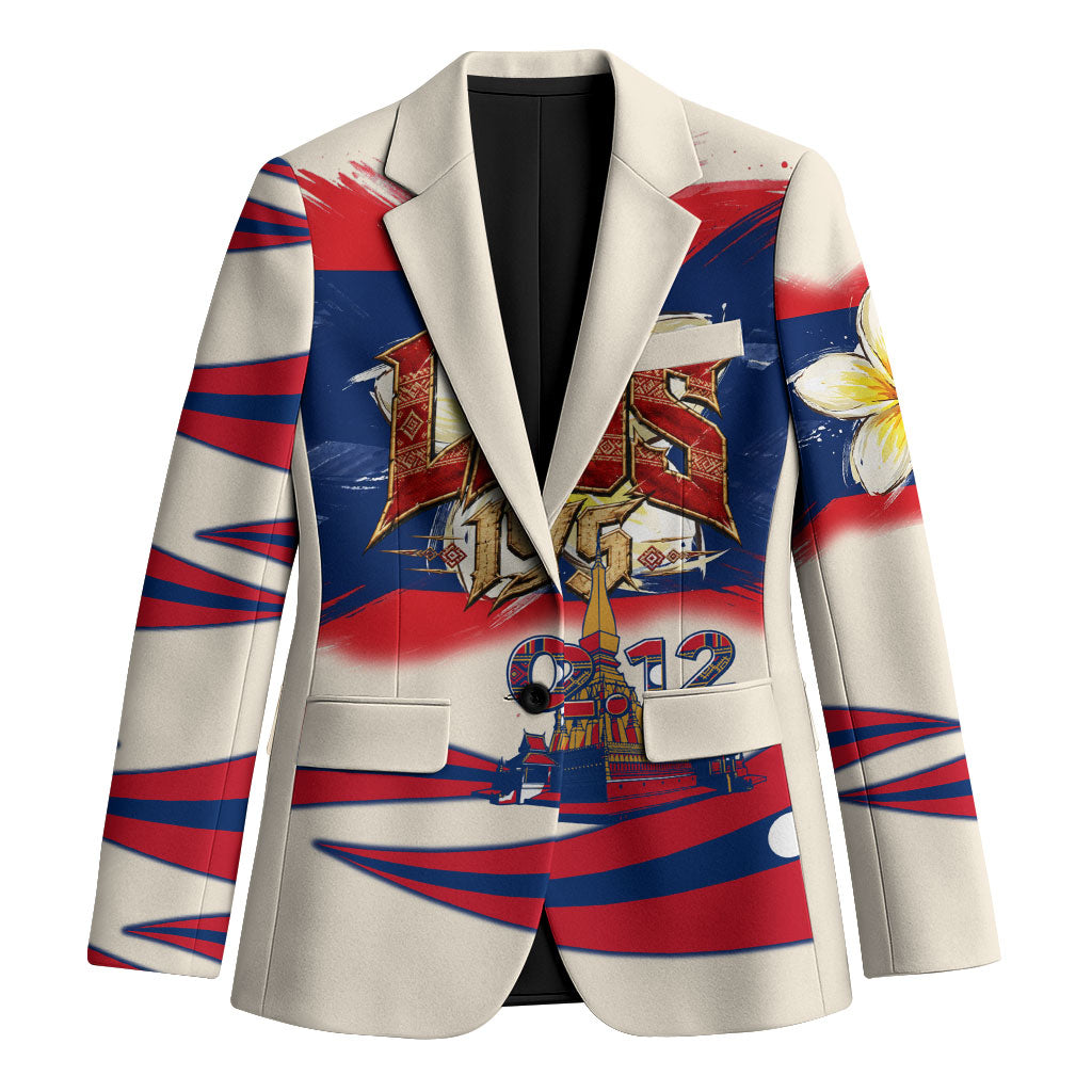 Laos National Day 1975 Blazer Laos Flag Independence Culture Heritage Artwork