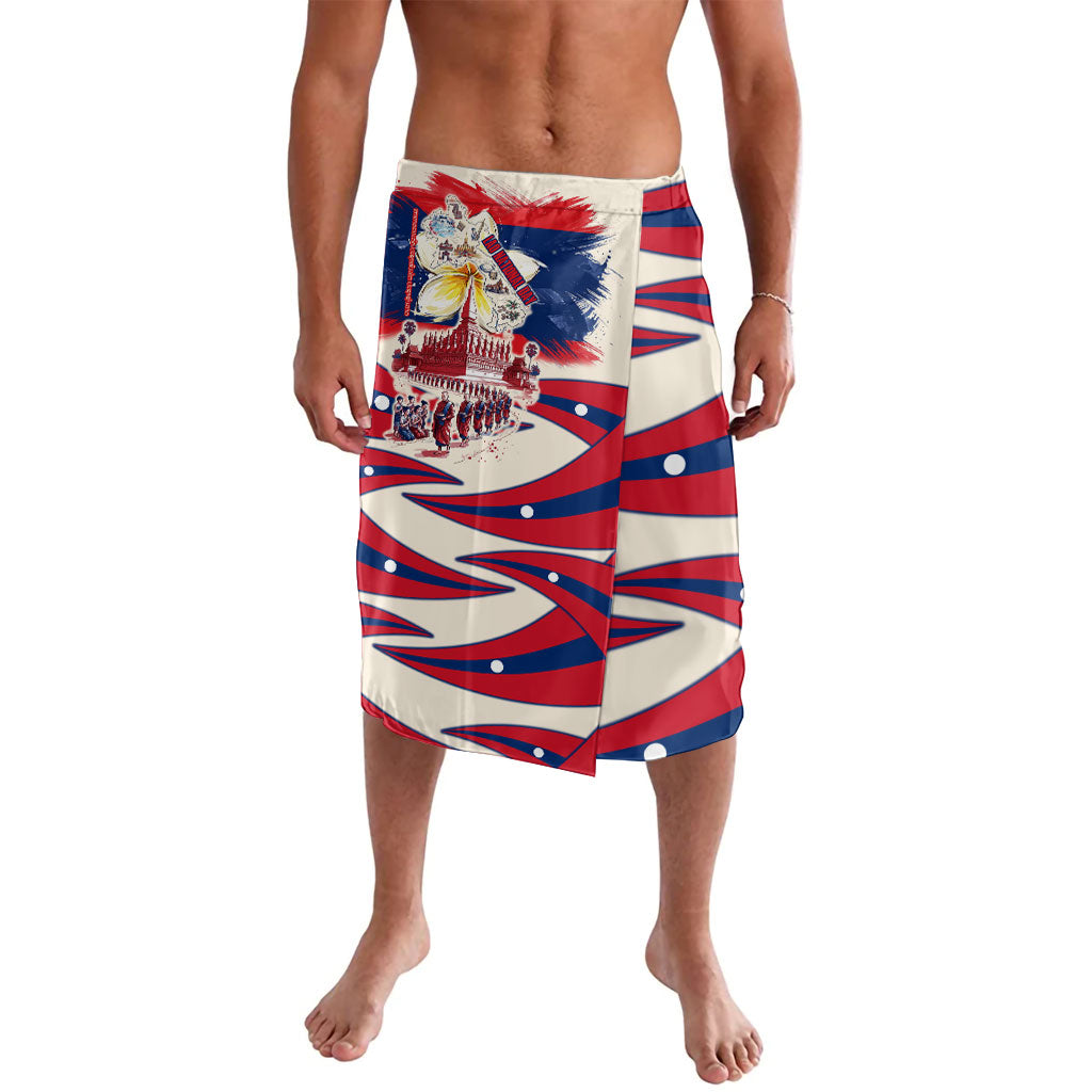 Laos National Day 1975 Lavalava Laos Flag Independence Culture Heritage Artwork