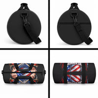 US Drummer Day Duffle Bag American Flag Snare Drum Splash