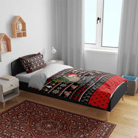 Sloth All I Want For Christmas Bedding Set Xmas Holiday Patterns - Wonder Print Shop