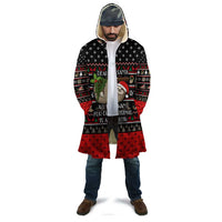 Sloth All I Want For Christmas Cloak Xmas Holiday Patterns - Wonder Print Shop