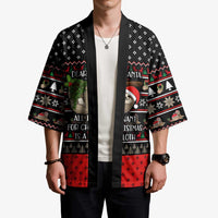 Sloth All I Want For Christmas Kimono Xmas Holiday Patterns - Wonder Print Shop