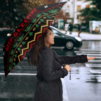 Sloth Keep Sleeping Christmas Umbrella Xmas Holiday Patterns - Wonder Print Shop