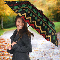 Sloth Keep Sleeping Christmas Umbrella Xmas Holiday Patterns - Wonder Print Shop